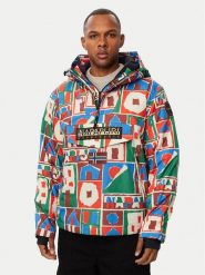 Napapijri Kurtka anorak Rf Next Aop 1 NP0A8AHX Kolorowy Regular Fit. Kurtki Napapijri, m, bez wzorów, z syntetyku, bez kaptura. Za 1,319.00 zł.