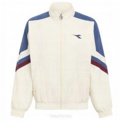 Kurtka tenisowa Diadora Track Jacket Icon. Brązowe kurtki Diadora, bez wzorów, bez kaptura. Za 335.00 zł.