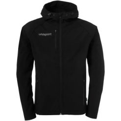 Kurtka softshell Uhlsport Essential. Czarne kurtki Uhlsport, xl, bez wzorów, z materiału, bez kaptura. Za 426.20 zł.
