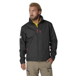 Kurtka Helly Hansen crew. Czarne kurtki Helly Hansen, m, bez wzorów, bez kaptura. Za 595.75 zł.