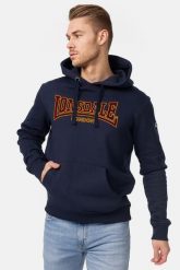 Bluza z kapturem Lonsdale Classic Ll002. Niebieskie bluzy z kapturem Lonsdale, m, bez wzorów, z polaru, z kapturem. Za 308.50 zł.