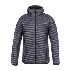 Kurtka puchowa Hannah Mio. Szare kurtki Hannah, bez wzorów, z puchu, bez kaptura. W wyprzedaży za 1,091.85 zł.