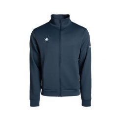 Kurtka dresowa męska MODENA JACKET M z kieszenią na piersi i sportowym stylem. Niebieskie kurtki Izas, m, bez wzorów, z dresówki, bez kaptura. W wyprzedaży za 204.30 zł.