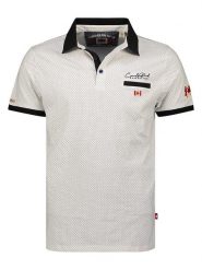 Canadian Peak Koszulka polo "Kingdomeak" w kolorze białym rozmiar: XL. Białe koszulki polo Canadian Peak, xl, bez wzorów, z bawełny, bez kołnierzyka, bez ramiączek. Za 118.28 zł.