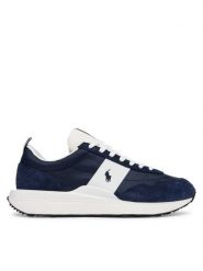 Polo Ralph Lauren Sneakersy Train 89 809P07284003 Granatowy. Niebieskie buty sportowe casual Polo Ralph Lauren, bez wzorów, ze skóry, bez zapięcia. Za 659.99 zł.