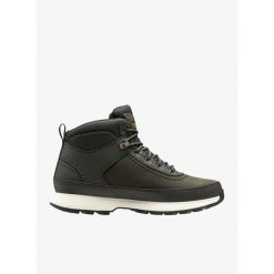 Buty outdoor męskie Helly Hansen Calgary 2. Zielone buty turystyczne Helly Hansen, bez wzorów, bez zapięcia, outdoorowe. Za 405.99 zł.