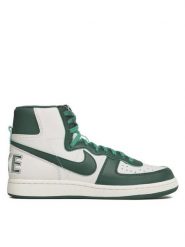 Nike Sneakersy Terminator High FD0650 100 Biały. Białe buty sportowe casual Nike, bez wzorów, ze skóry, bez zapięcia. Za 649.99 zł.
