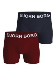 Bjorn_borg Bokserki z organicznej bawełny z elastanem 2 szt. – MULTIPACK 4. Bokserki Björn Borg, m, bez wzorów, z bawełny. Za 247.00 zł.