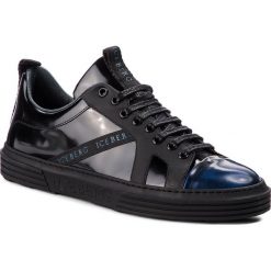 Sneakersy ICEBERG - Gang 18IIU1036D Nero. Czarne buty sportowe casual marki ICEBERG, z materiału. Za 1,139.00 zł.