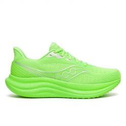 Buty do biegania męskie Saucony Triumph 23. Zielone buty do biegania Saucony, bez wzorów, bez zapięcia, do biegania. Za 1,095.00 zł.