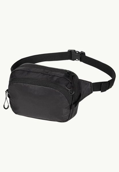 JACK WOLFSKIN Saszetka Wandermood Hipbag granite black. Czarne torby na ramię Jack Wolfskin, bez wzorów, z materiału, bez dodatków. Za 119.99 zł.