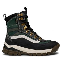 Śniegowce Vans. Zielone śniegowce Vans, z gore-texu, bez zapięcia. Za 1,199.00 zł.