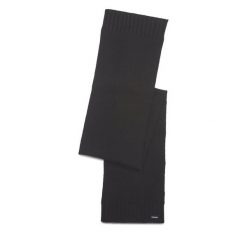 Szalik Calvin Klein. Czarne szaliki CALVIN KLEIN, bez wzorów. Za 379.99 zł.
