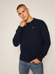 Levi's® Bluza New Original Crew 35909-0003 Czarny Regular Fit. Czarne bluzy m, bez wzorów, z bawełny, bez kaptura. Za 239.99 zł.