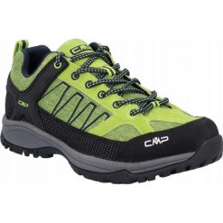 Buty trekkingowe dla mężczyzn CMP Sun Hiking. Zielone buty trekkingowe CMP, bez wzorów, bez zapięcia, trekkingowe. W wyprzedaży za 279.99 zł.