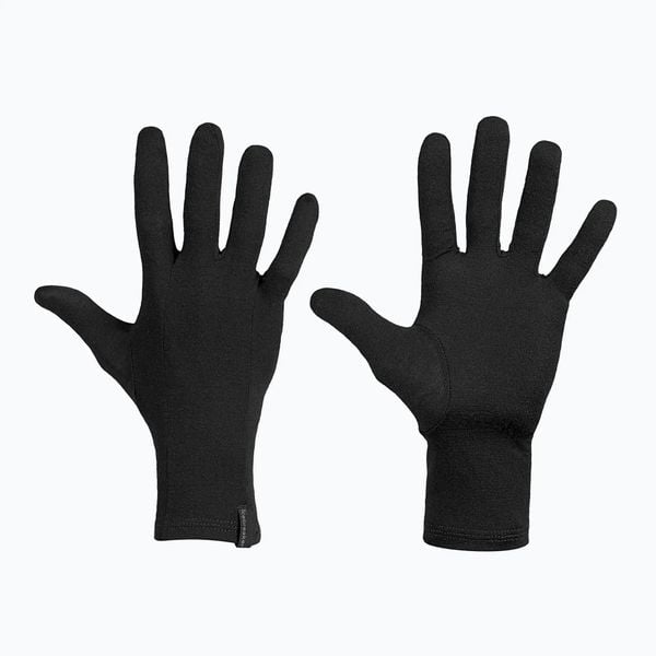 Rękawiczki trekkingowe icebreaker 200 Oasis Glove Liners. Czarne rękawiczki Icebreaker, bez wzorów. Za 134.99 zł.