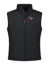 Geographical Norway Kamizelka softshellowa "Vakito" w kolorze czarnym rozmiar: 3XL. Czarne kamizelki sportowe Geographical Norway, xl, bez wzorów, bez kaptura, outdoorowe. Za 149.31 zł.