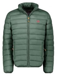 Geographical Norway Kurtka pikowana "Amigolor" w kolorze zielonym rozmiar: M. Zielone kurtki Geographical Norway, m, bez wzorów, bez kaptura. Za 166.49 zł.