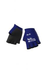Rękawiczki rowerowe Alé Cycling Bike Exchange. Czarne rękawiczki ALÉ CYCLING, bez wzorów, z bawełny. Za 239.99 zł.
