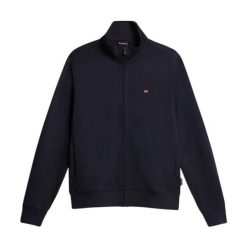 Bluza męska Napapijri Balis Fz Sum. Niebieskie bluzy Napapijri, m, bez wzorów, bez kaptura. W wyprzedaży za 386.80 zł.