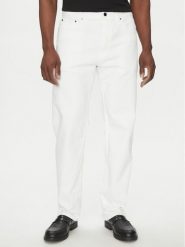 Michael Kors Jeansy CS5900K0UK Biały Straight Fit. Białe jeansy Michael Kors, m. Za 389.99 zł.