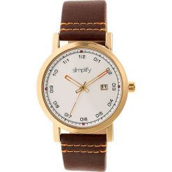 Zegarek kwarcowy "the 5300" w kolorze brązowo-biało-złotym. Zegarki marki Simplify. W wyprzedaży za 219.95 zł.