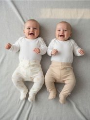 Legginsy ze wzorkiem 2 pack - kremowy. Białe legginsy długie sportowe Sinsay, l, bez wzorów. Za 15.99 zł.