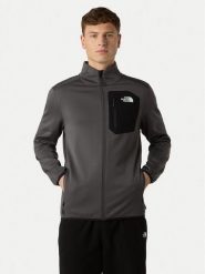 The North Face Polar Crest NF0A897C Szary Regular Fit. Szare bluzy z polaru The North Face, m, bez wzorów, z polaru, bez kaptura. Za 449.99 zł.