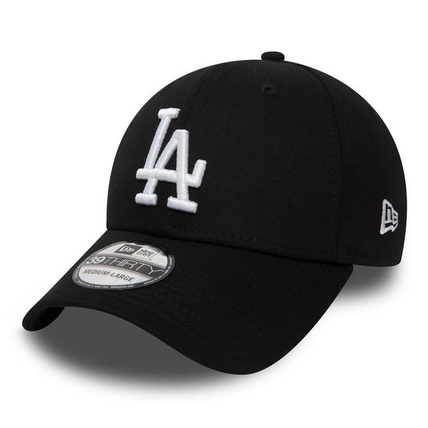 Czapka z daszkiem New Era MLB Los Angeles Dodgers. Czarne czapki z daszkiem New Era, bez wzorów, z bawełny. Za 167.50 zł.