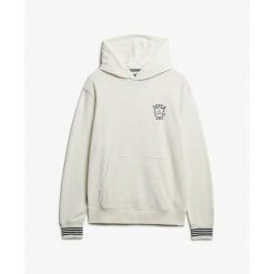 Bluza z kapturem Superdry Athletic Club. Białe bluzy z kapturem Superdry, m, bez wzorów, z kapturem. Za 343.30 zł.