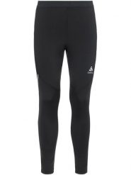 Odlo Legginsy "Ceramiwarm" w kolorze czarnym do narciarstwa biegowego rozmiar: L. Czarne legginsy długie sportowe ODLO, l, bez wzorów, ze skóry, narciarskie. Za 247.69 zł.