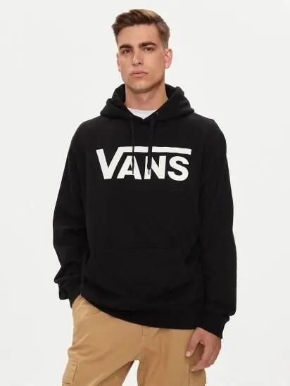Bluza sportowa męska Vans Classic. Czarne bluzy z kapturem Vans, m, bez wzorów, z materiału, z kapturem. Za 434.00 zł.