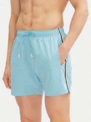 BOSS Szorty kąpielowe Iconic 50491594 Niebieski Regular Fit. Niebieskie kąpielówki Boss, m, bez wzorów, z syntetyku. Za 159.99 zł.