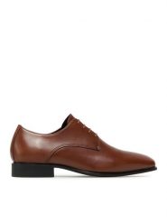 Geox Półbuty U High Life B U0299B 00043 C6026 Brązowy. Brązowe eleganckie półbuty Geox, bez wzorów, ze skóry, bez obcasa, bez zapięcia. Za 279.99 zł.