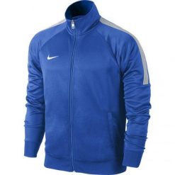 Bluza Męska Club Trainer. Niebieskie bluzy Nike, m, bez wzorów, bez kaptura. Za 176.99 zł.