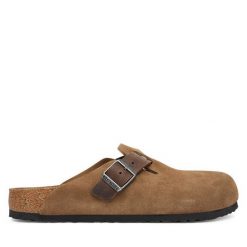 Klapki Birkenstock. Brązowe klapki Birkenstock. Za 639.99 zł.