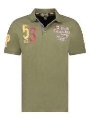 Canadian Peak Koszulka polo "Kelaneak" w kolorze khaki rozmiar: XL. Brązowe koszulki polo Canadian Peak, xl, bez wzorów, z bawełny, bez kołnierzyka, bez ramiączek. Za 86.99 zł.