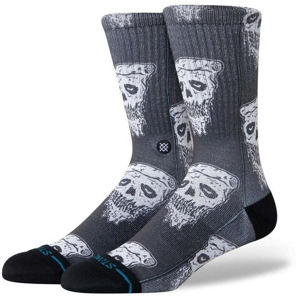 Skarpety Stance Pizza Face czarne. Czarne skarpety Stance, bez wzorów. Za 114.17 zł.