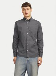Jack&Jones Koszula Brook 12192150 Szary Slim Fit. Szare koszule Jack&Jones, m, bez wzorów, z bawełny, bez kołnierzyka, bez ramiączek. Za 119.99 zł.