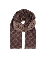 JOOP! Szal Felix 30022563 Brązowy. Brązowe szaliki JOOP!, bez wzorów, z wiskozy. Za 169.99 zł.