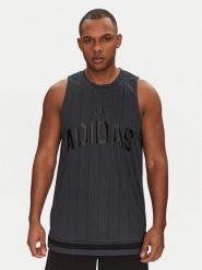 Adidas Tank top Seasonal Essentials US Sport JD8104 Szary Regular Fit. Szare t-shirty sportowe Adidas, bez wzorów, z syntetyku, bez ramiączek. Za 99.99 zł.