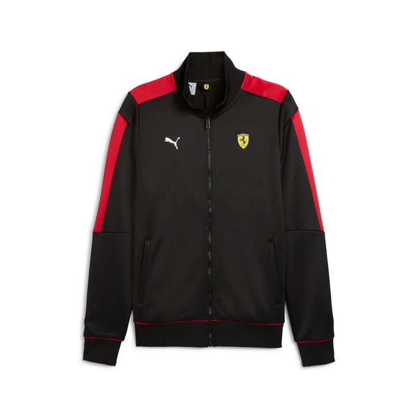 Kurtka z dresu Puma Ferrari Race MT7. Czarne kurtki Puma, na lato, xl, bez wzorów, z dresówki, bez kaptura. Za 467.90 zł.