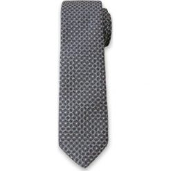 Męski Krawat w Drobny Wzór Geometryczny - 6cm- Alites, Szaro-Różowy. Czerwone krawaty i muchy Alties, bez wzorów, z tkaniny. Za 49.00 zł.