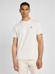 Lee Koszulka w kolorze kremowym rozmiar: L. Brązowe bezrękawniki Lee, l, bez wzorów, z bawełny, bez kołnierzyka, bez ramiączek. Za 86.99 zł.