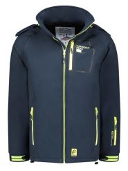 Canadian Peak Kurtka softshellowa "Riziereak" w kolorze granatowym rozmiar: 3XL. Niebieskie kurtki outdoor i hardshell Canadian Peak, xl, bez wzorów, bez kaptura. Za 199.95 zł.