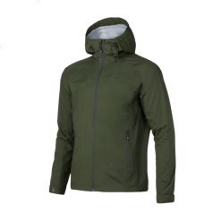 Kurtka trekkingowa 2,5 warstwowa męska Alpinus Carniche. Zielone kurtki Alpinus, m, bez wzorów, bez kaptura. Za 399.00 zł.