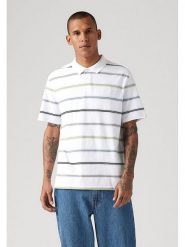 Levi´s Koszulka polo w kolorze białym rozmiar: XL. Białe koszulki polo s, bez wzorów, z bawełny, bez kołnierzyka, bez ramiączek. Za 126.75 zł.