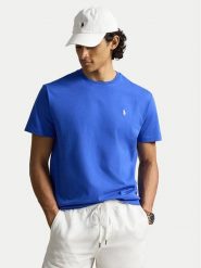 Polo Ralph Lauren T-Shirt 710671438532 Niebieski Regular Fit. Niebieskie koszulki polo Polo Ralph Lauren, m, bez wzorów, z bawełny, bez kołnierzyka, bez ramiączek. Za 379.99 zł.