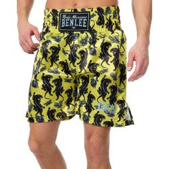 Szorty bokserskie Benlee Panther Boxing. Czarne szorty Benlee, bez wzorów, sportowe. Za 272.50 zł.