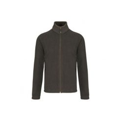 Gruby polar zapinany na zamek błyskawiczny Kariban Marco. Szare bluzy z polaru KARIBAN, m, bez wzorów, z polaru, bez kaptura. Za 190.00 zł.